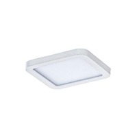 Koupelnová - AZZ AZ2830 LED Stropní zápustné bodové svítidlo Azzardo Slim 9 Square 3000K IP44 white AZ2830 6W 500lm 3000K IP44 9cm čtvercové bílé - AZZARDO