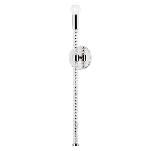 Dekorativní - HVLG H256101-PN-CE Nástěnné svítidlo PIPPIN ocel nikl E14 1x60W - HUDSON VALLEY (Mitzi) - foto 1