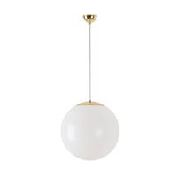 Koule - OS ISI66241 ISIS S3 PE závěsné plastové svítidlo mosaz / bílá IP40 3000 K 27W LED - OSMONT