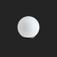 Stolní lampy dekorační - OS BIA50534 BIANCA 2 stolní skleněná lampa černá / bílá IP40 40W E27 (původní kód OS 50534) - OSMONT