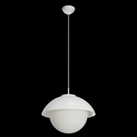 Koule - OS LUK60536 LUKIDA ST3 závěsné skleněné svítidlo bílá IP40 4000 K 27W LED - OSMONT