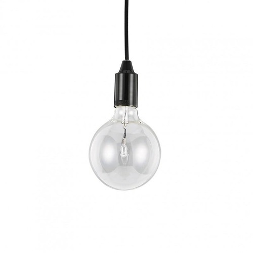 Subtilní - ILUX 113319 Závěsné svítidlo Ideal Lux Edison SP1 nero 113319 černé - IDEALLUX - foto 1