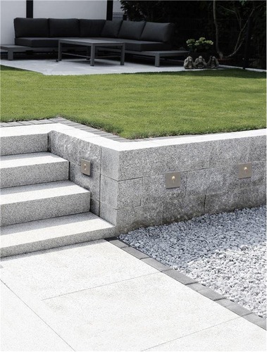 Zapuštěná - NV 9117086 Venkovní zapuštěné svítidlo do zdi FINLO šedý beton IP65 bez světelného zdroje - NOVA LUCE - foto 1