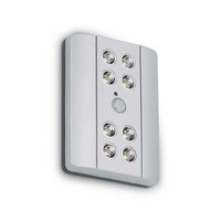 Přisazená - BRI 2255081 LED Lero Indoor 11,6 cm 8x0,08W 7lm stříbrná (starý kód: BRI 2255-081) - BRILONER