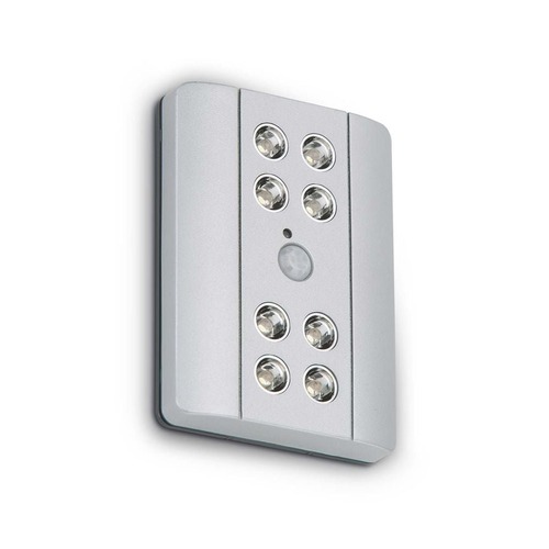 Přisazená - BRI 2255081 LED Lero Indoor 11,6 cm 8x0,08W 7lm stříbrná (starý kód: BRI 2255-081) - BRILONER - foto 1