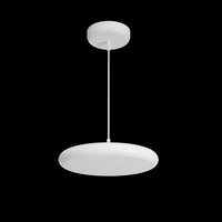 Kruhová - OS ZET60572 ZETA ST1 PF závěsné plastové svítidlo bílá IP40 4000 K 31W LED - OSMONT