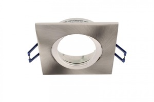 Hranatá - IMPR 110046 Deko-Light zapuštěné bodové svítidlo - Samsola, hranaté, kartáčovaná, stříbrná - LIGHT IMPRESSIONS