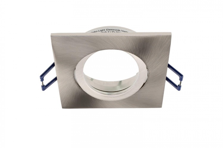 Hranatá - IMPR 110046 Deko-Light zapuštěné bodové svítidlo - Samsola, hranaté, kartáčovaná, stříbrná - LIGHT IMPRESSIONS - foto 1