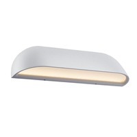 Nástěnná - NOR 84081001 Venkovní nástěnné svítidlo Front 26 1x9,8W LED bílá opál - NORDLUX