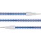 Dekorační - SLC S18073 LED pásek COB barevný 12W/m 123lm/m modrá 24V IP67 5m - TLG