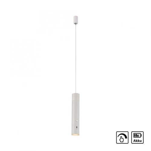 Subtilní - LD 18281-16 ATTACH LED závěsné svítidlo bílé nastavitelná výška magnetická nabíjecí hlava 3000K - JUST LIGHT - foto 1