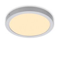 Kruhová - BRI 7132-014 LED stropní svítidlo, pr. 30 cm, 21 W, matný chrom - BRILONER