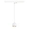 Svítidla - LA 1008171 LIGHT EYE® 90 3~ závěsné svítidlo, GU10, délka závěsu 150cm, 1x max. 6W, matně bílá - BIG WHITE (SLV)