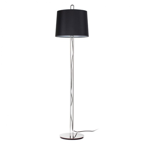 Stojací lampy - FARO 24037-09 MONTREAL chrom/černá stojací lampa - FARO - foto 1