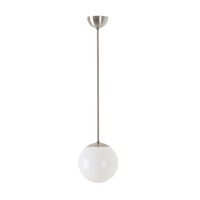 Koule - OS ISI72864 ISIS P1 PM závěsné plastové svítidlo kartáčovaná nerez / bílá IP40 4000 K 8W LED - OSMONT