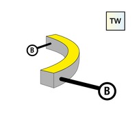 Příslušenství pro LED pásky - SLC S1624S-TW-B Napájení pro NeonFlex 24V Side-Bend TW B - TLG