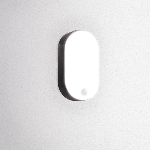 Nástěnná - CEN OSONS-1411900 Venkovní nástěnné LED svítidlo OASI CCT 14W 3000/4000/6500K IP54 černá pohybové čidlo - CENTURY - foto 1