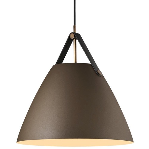 Kónická - NOR 84343009 Závěsné svítidlo Strap 36 40W E27 béžová - NORDLUX - foto 1