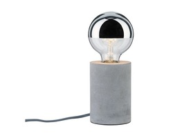 Akční zboží - P 79621X VÝPRODEJ VZORKU - Stolní lampa Neordic Mik beton - PAULMANN