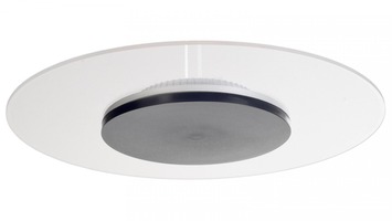 Kruhová - IMPR 620054 Deko-Light stropní přisazené svítidlo Zaniah 24W, kryt čedičová šedá 220-240V AC/50-60Hz 24,00 W 3000 K 2567,93 lm bílá