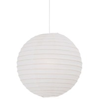 Koule - NOR 14094801 Závěsné papírové stínidlo Rispapir 48 1x60W bílé - NORDLUX