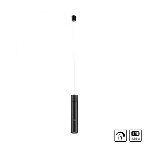 Subtilní - LD 18281-18 ATTACH LED závěsné svítidlo černé nastavitelná výška magnetická nabíjecí hlava 3000K - JUST LIGHT - foto 1