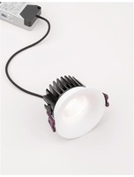 Zapuštěná - NV 9232119 Zapuštěné svítidlo BLADE bílý hliník LED 12W 3000K 38st. IP65 - NOVA LUCE