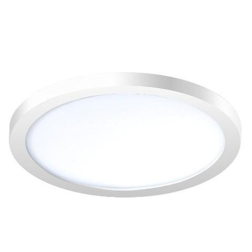 Koupelnová - AZZ AZ2839 LED Stropní zápustné bodové svítidlo Azzardo Slim 15 Round 3000K IP44 white AZ2839 12W 1000lm 3000K IP44 14,5cm kulaté bílé - AZZARDO - foto 1