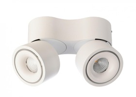 Bodová - IMPR 348123 Deko-Light stropní přisazené svítidlo Uni II Mini Double 230V 15W 3000 K 980 lm 160 mm bílá - LIGHT IMPRESSIONS