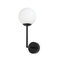 Dekorativní - FARO 63506 GALA nástěnné svítidlo, černá - FARO