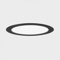 Kruhová - KHL K51702.07.RF.BK-BK.OP.ST.8.40.DA DISC zapuštěné svítidlo s rámečkem černá 56 W 4000K DALI - KOHL-Lighting