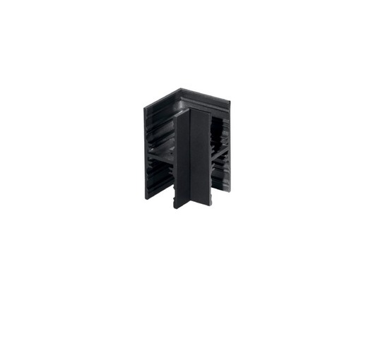 Lištové INTEC 48V - FAN DAVINCI-H-L Příslušenství - úhlová spojka Davinci, černá, pro lištu Davinci, 7,2 x 4,5 x 2,9 cm - FANEUROPE - foto 1