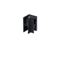 Lištové INTEC 48V - FAN DAVINCI-H-L Příslušenství - úhlová spojka Davinci, černá, pro lištu Davinci, 7,2 x 4,5 x 2,9 cm - FANEUROPE