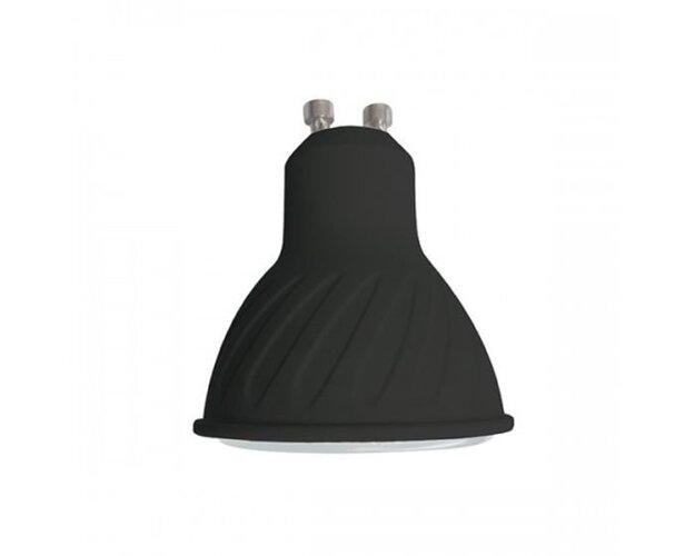 GU10/GZ10 - KHL KLB.BK-BK.25.40  LED žárovka černá 7W 4000K 700lm (starý kód KLB.4K.BK) - KOHL-Lighting - foto 1