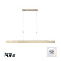 Podélná - PN 2525-60 Svítidlo závěsné PURE-MOTO LED 3x 13W 2700-5000K nastavitelné zlatá imperial - PAUL NEUHAUS