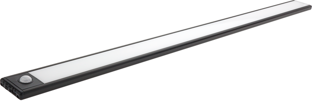 LED svítidla pro skříně a nábytek - LED skříňka Slim Fit Black Body PIR senzor