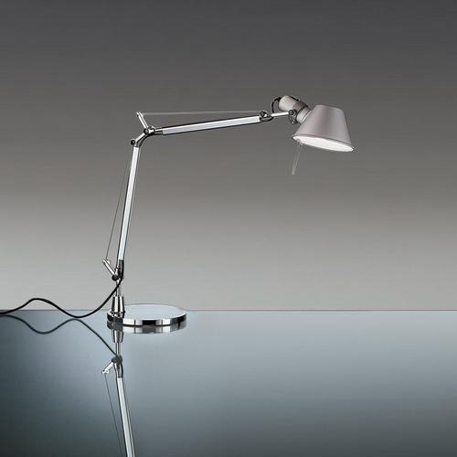 Stolní lampy pracovní - AR A0055W00 Tolomeo Mini stolní lampa LED 2700K s detektorem pohybu - tělo lampy - ARTEMIDE - foto 1
