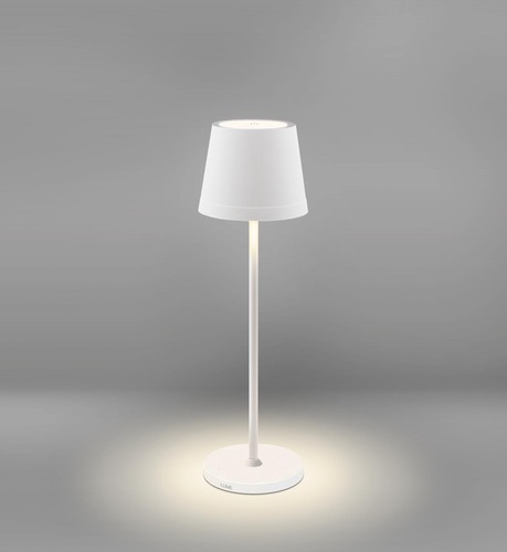 Na stůl - CEN LMPBG-023827 Nabíjecí stmívatelné LED svítidlo LUME PLUS bílé 2,2W 2700K IP54 USB Ra95 s nabíjecí základnou - CENTURY - foto 1