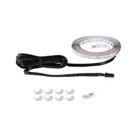 Dekorační - P 79576 LED Strip Akustický Panel prodloužení 2,4m RGB černá - PAULMANN