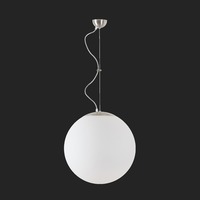 Koule - OS ISI70251 ISIS L4 PM-M závěsné plastové svítidlo nerez broušená / bílá IP40 3000 K 41W LED DALI (původní kód OS 70251) - OSMONT