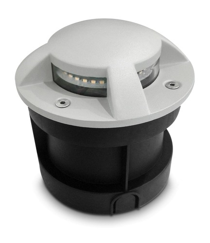 Zapuštěná - CEN PAVIC4L-0513030 Zemní LED PAVI 120 mm 4 světla 5W 24VAC/DC 3000K 160Lm 100d 130x130mm 500kg IP67 IK06 - CENTURY - foto 1