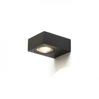 Nástěnná - RED R12830 KORSO I nástěnná černý elox 230V LED 5W 120° IP54 3000K - RED - DESIGN RENDL