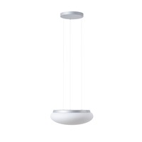 Kruhová - OS ARA71378 ARAKIS LE3 závěsné skleněné svítidlo stříbrná / bílá IP40 3000/4000 K 33W LED DALI (původní kód OS 71378) - OSMONT