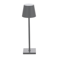 LED svítidla pro skříně a nábytek - LED stolní lampa 2.5W CCT DIMMABLE šedá