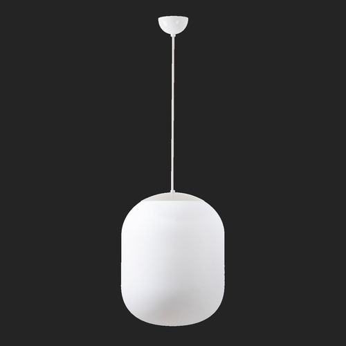 Nouzové osvětlení - OS TAN66452 TANIA P2 závěsné skleněné svítidlo bílá IP40 3000 K 41W LED nouzové kombinované 3 h (původní kód OS 66452) - OSMONT - foto 1