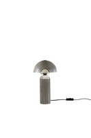 Stolní lampy dekorační - FAN I-TANZANIA-L Stolní lampa Tanzania (černá keramika) 1 x E14, max 25 W, pr. 20 x V 32,1 cm - FANEUROPE