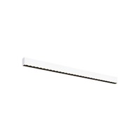 Podélná - LA 1010517 GLENOS® PRO Povrchové stropní svítidlo, 1, 2 m, DALI, UGR19, 3000K, 30 W, 75°, bílé / černé - BIG WHITE (SLV)