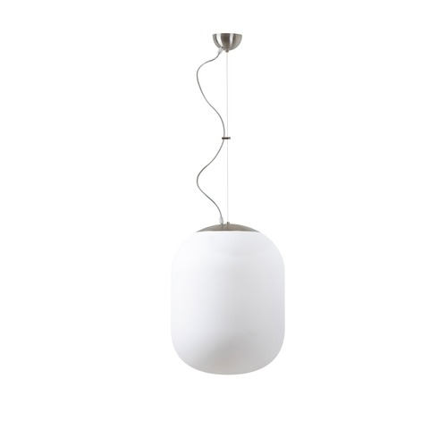 Koule - OS TAN67818 TANIA L1 závěsné skleněné svítidlo nerez broušená / bílá IP40 4000 K 27W LED DALI (původní kód OS 67818) - OSMONT - foto 1