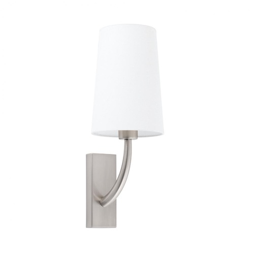 Dekorativní - FARO 29680-19 REM nástěnná lampa, nikl/bílá - FARO - foto 1