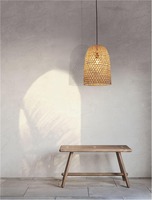Válec - NV 9586509 Závěsné svítidlo AURORA přírodní ratan černý kabel E27 1x12W 230V IP20 bez žárovky - NOVA LUCE